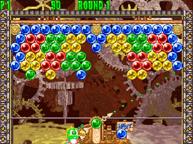 Puzzle Bobble 2 édité par Taito en 1995